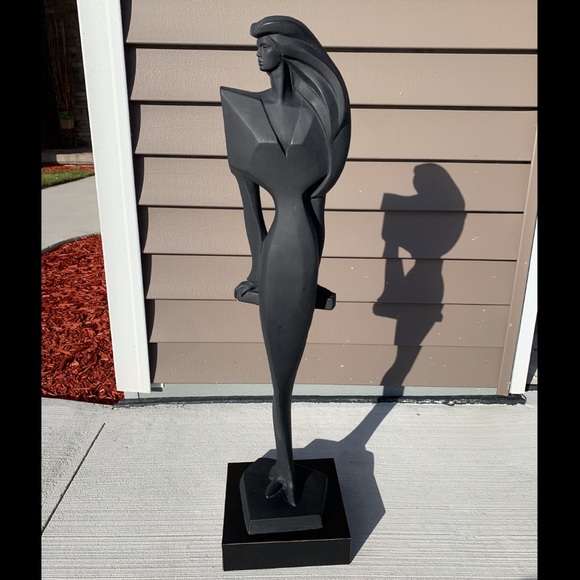 Austin Productions Sculpture Signed Victorian Lady Bust